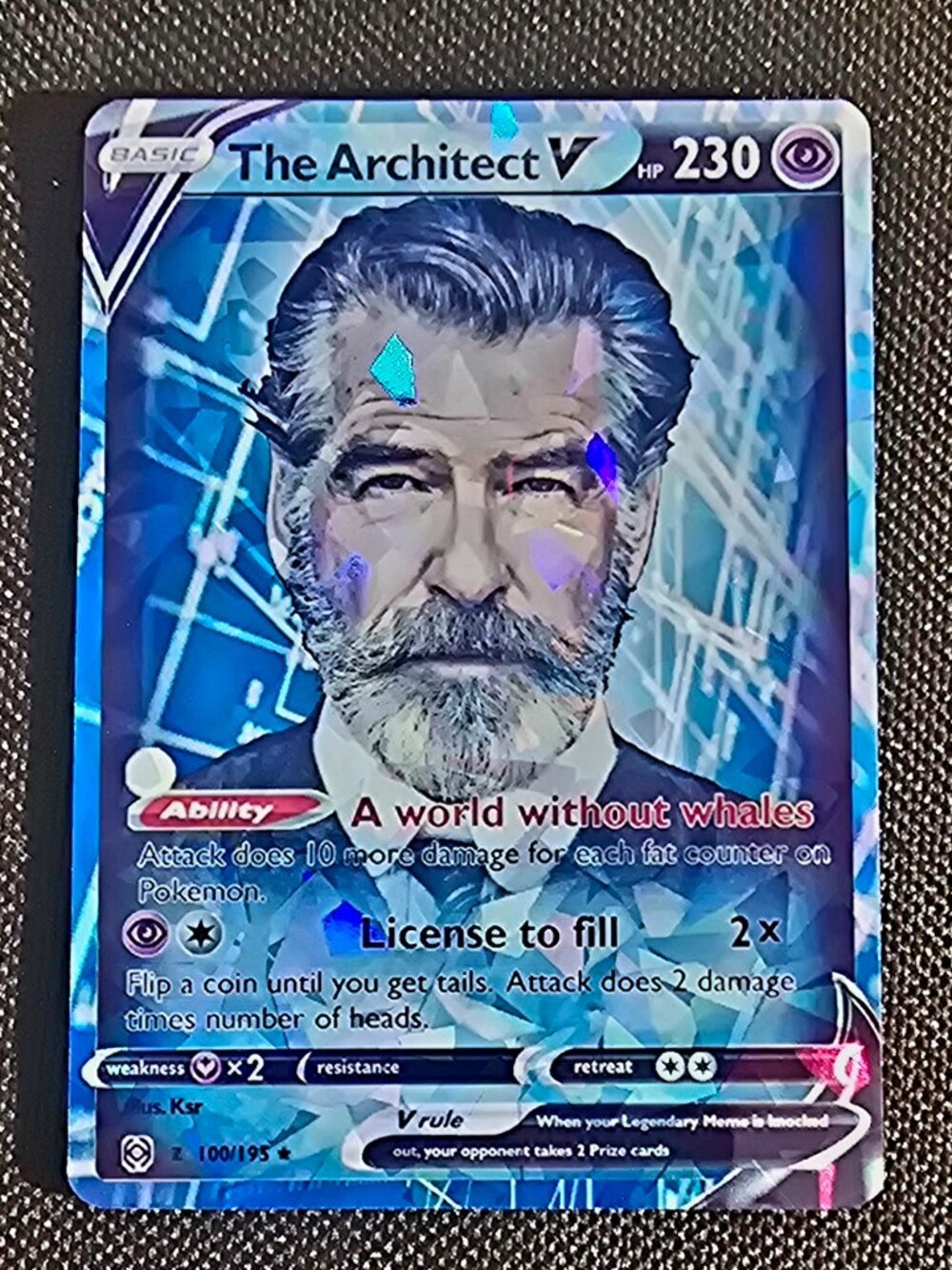 The Architect Pokemon Card